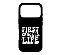 Carcasa para iPhone 17 Pro Coffee Roaster First Crack Is Life Retro Roasting Design