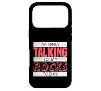 Carcasa para iPhone 17 Pro Coleccionista de Rocas Geología Mineralogía Humor