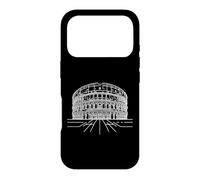 Carcasa para iPhone 17 Pro Coliseo Line Art Aficionado Historia