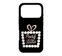 Carcasa para iPhone 17 Pro Collar de Perlas Clase Lady Pearls Are Always Approappropriate