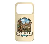 Carcasa para iPhone 17 Pro Colmar Francia Vintage Canal Town Design
