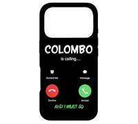 Carcasa para iPhone 17 Pro Colombo está Llamando y Debo IR a Sri Lanka de Viaje