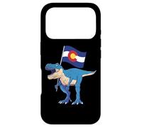Carcasa para iPhone 17 Pro Colorado Dinosaur T-Rex Denver Flag Boulder Ski Hombres Mujeres