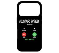 Carcasa para iPhone 17 Pro Colorado Springs está Llamando y Debo IR de Viaje