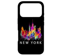 Carcasa para iPhone 17 Pro Colorful New York City with Splash Colors, New York City