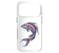 Carcasa para iPhone 17 Pro Colorido Wrasse Océano Vida Marina Arrecife Peces