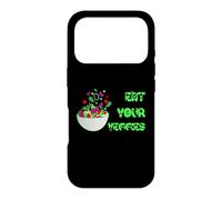 Carcasa para iPhone 17 Pro Come Tus Verduras Veggies Vegetariano Alimentación Saludable Dietista