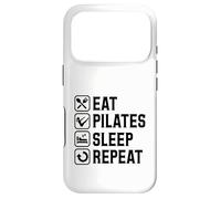 Carcasa para iPhone 17 Pro Comer Pilates Dormir Repetir