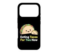 Carcasa para iPhone 17 Pro Comer Tacos para Dos Ahora Mamá Embarazada Esperando Bebé