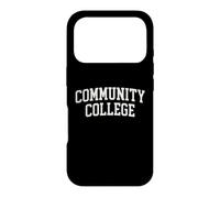 Carcasa para iPhone 17 Pro Community College Arched College Fuente Divertido