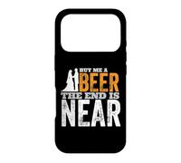 Carcasa para iPhone 17 Pro Cómprame una Cerveza El Fin es Casi Divertido Casarse Novio