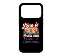 Carcasa para iPhone 17 Pro Computación cuántica/La Vida es Mejor con la computación cuántica