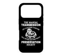 Carcasa para iPhone 17 Pro Conductor de conducción Manual de la Sociedad de Conservación de Transmisión