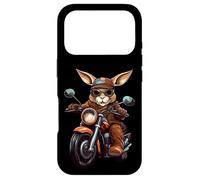 Carcasa para iPhone 17 Pro Conejito de Moto/Motociclista