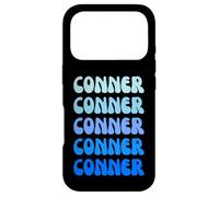 Carcasa para iPhone 17 Pro Conner Retro Name Stack Design