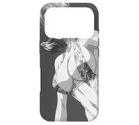 Carcasa para iPhone 17 Pro Conoce tu Lugar Mi Amor Femdom Waifu Anime Fans 3