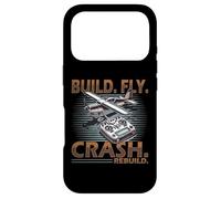 Carcasa para iPhone 17 Pro Construir Fly Crash Reconstruir avión RC
