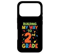 Carcasa para iPhone 17 Pro Construyendo mi Camino hacia el ladrillo del 100 ° día de Escuela de Segundo Grado