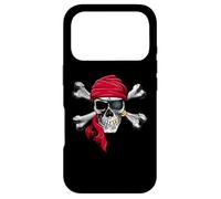 Carcasa para iPhone 17 Pro Contraband - Pirate - Red Bandana - Skull & Bones Logo