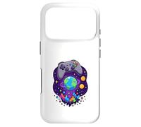 Carcasa para iPhone 17 Pro Control de Juegos Pixel Cosmos