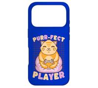 Carcasa para iPhone 17 Pro Controlador Purr-FECT Player Cat Gamer Kitty