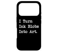 Carcasa para iPhone 17 Pro Convierto Las Manchas de Tinta en una declaración de caligrafía ingeniosa artística