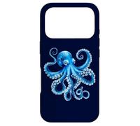 Carcasa para iPhone 17 Pro Cool Blue Octopus Sea Ocean Lover,Tentacles Octopus Lover