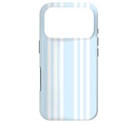 Carcasa para iPhone 17 Pro Cool Blue Vertical Striped Lines Pattern