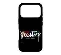 Carcasa para iPhone 17 Pro Cool Good Positive Vibes Only Motivational Quotes Graphic