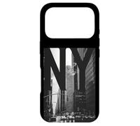 Carcasa para iPhone 17 Pro Cool New York City Abstract Skyline, Black & White New York