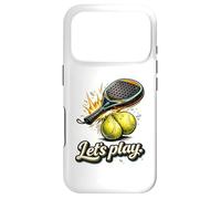 Carcasa para iPhone 17 Pro Cool Padel Lets Play - Raqueta Ball Splash Fun Graphic