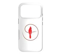 Carcasa para iPhone 17 Pro Cool Red Cardinal Bird Animal Wildlife Nature Gift Hombres Mujeres