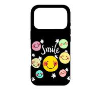 Carcasa para iPhone 17 Pro Cool Silhouette Happy Smile Face Illustration Graphic Design