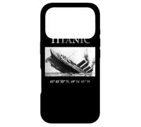 Carcasa para iPhone 17 Pro Coordenadas GPS Titanic 2012 de Hundimiento