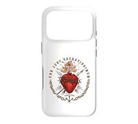 Carcasa para iPhone 17 Pro Cor Jesu Sacratissimum Sagrado Corazón Tradicional Católico