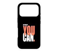 Carcasa para iPhone 17 Pro Coral Color Actually You Can Coral Graphic