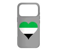 Carcasa para iPhone 17 Pro Corazón con los Colores de la Bandera de Extremadura