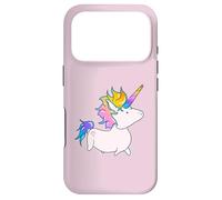 Carcasa para iPhone 17 Pro Corazón mágico Kawaii de Unicornio arcoíris de Dibujos Animados caprichosos