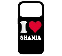 Carcasa para iPhone 17 Pro Corazón Rojo Me Encanta Shania