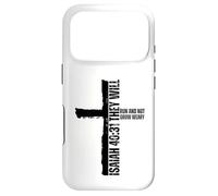 Carcasa para iPhone 17 Pro Correrán y no crecerán cansados Entrenamiento Gimnasio Cruz Cristiano