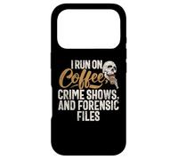 Carcasa para iPhone 17 Pro Corro en programas de Coffee Crime y Forensic Files True Crime