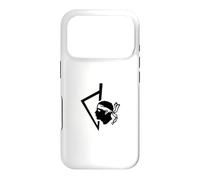 Carcasa para iPhone 17 Pro Corse Corsu Corssica 2B Head De Maure Córcega Francia