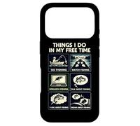 Carcasa para iPhone 17 Pro Cosas Divertidas Que Hago en mi Tiempo Libre de Pesca