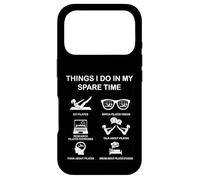 Carcasa para iPhone 17 Pro Cosas Que Hago en mi Entrenamiento de Tiempo Libre para Amantes del Pilates