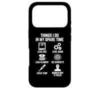 Carcasa para iPhone 17 Pro Cosas Que Hago en mi Tiempo Libre 3D Printing Maker Entusiasta