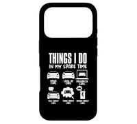 Carcasa para iPhone 17 Pro Cosas Que Hago en mi Tiempo Libre Funny Carguy Mechanic