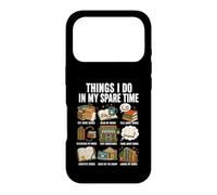 Carcasa para iPhone 17 Pro Cosas Que Hago en mi Tiempo Libre para Amantes de los Libros, Divertido diseño libroso