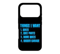 Carcasa para iPhone 17 Pro Cosas Que Quiero Divertido MTB Bicicleta Ciclismo Bicicleta de montaña