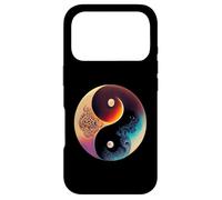Carcasa para iPhone 17 Pro Cosmología filosófica China Fractal Yin y YAN