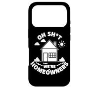 Carcasa para iPhone 17 Pro Cotización de Compra de casa Divertida para el Nuevo hogar Oh Shit We're Homeowners